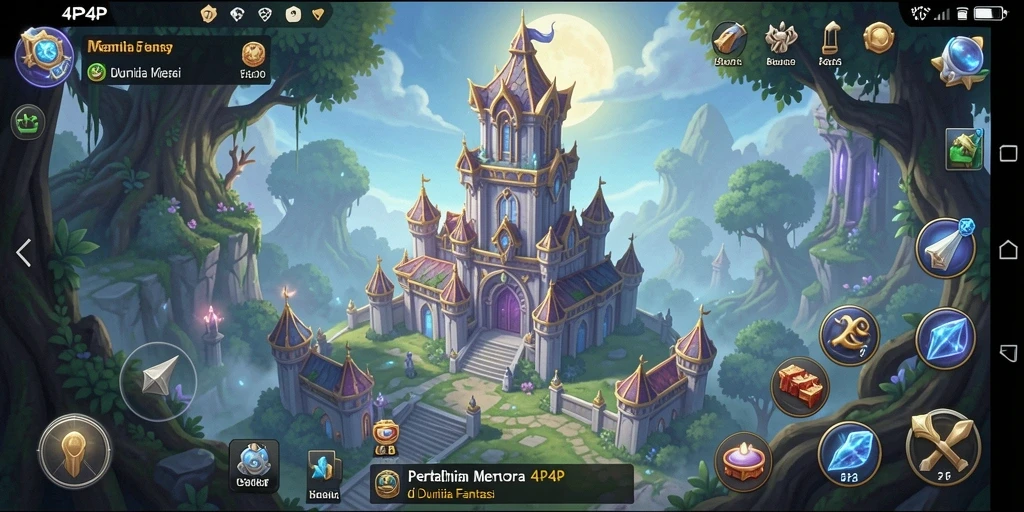 Tampilkan gameplay mendebarkan dari Tower Defense yang menantang di 4P4P.