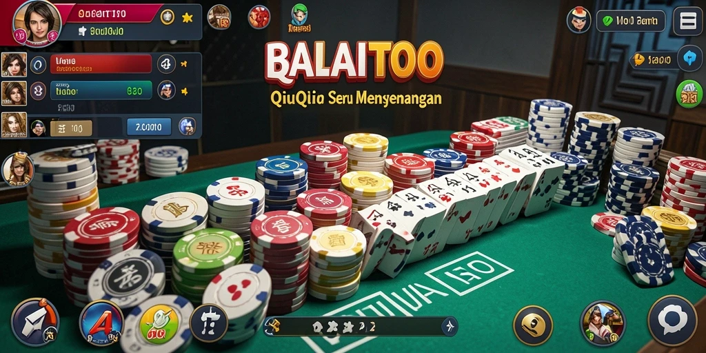 Screenshot gameplay QiuQiu yang menegangkan di BALAITOTO.