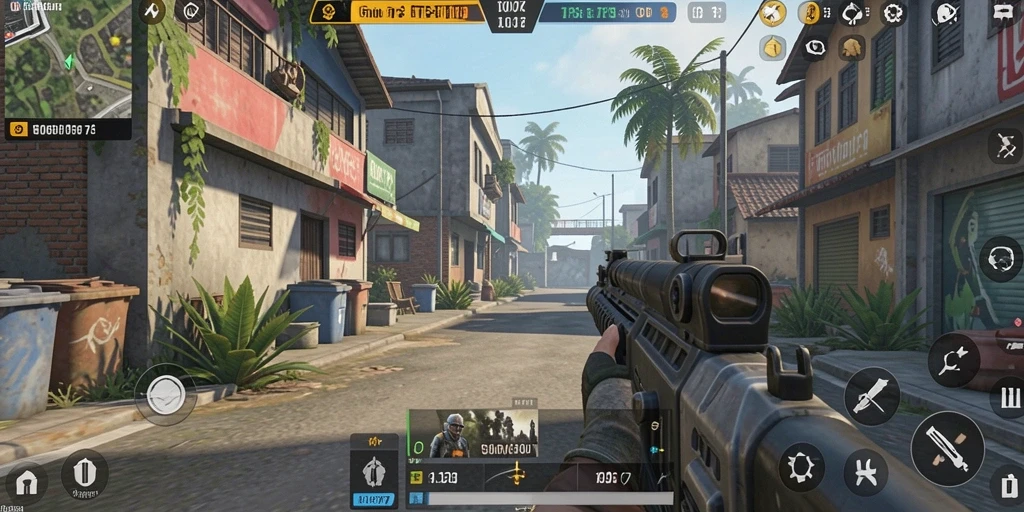 Tampilan gameplay GOGO77 yang penuh aksi dan strategi.