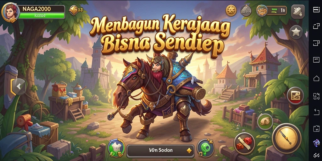 Tampilan gameplay NAGA2000 yang menarik dan menantang.