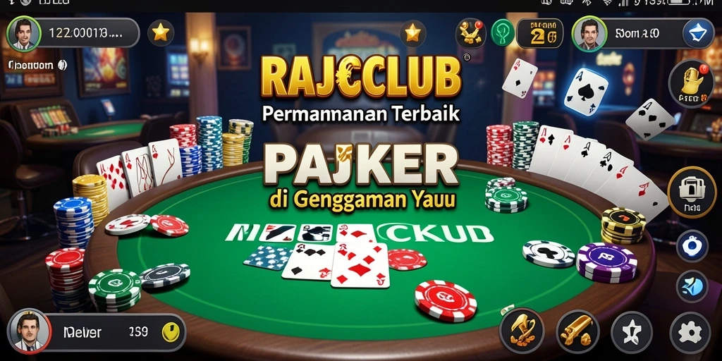 Tampilan gameplay seru di RAJACLUB dengan pemain dari seluruh dunia.