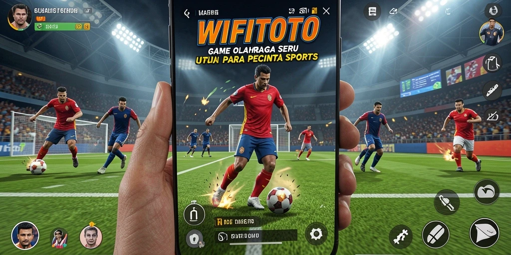 Screenshot gameplay menunjukkan keseruan bermain olahraga di WIFITOTO.